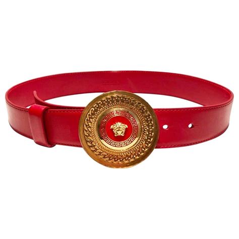 red versace belt gold buckle|versace belt clearance.